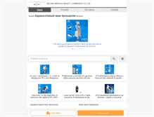 Tablet Screenshot of italian.beauty-equipments.com